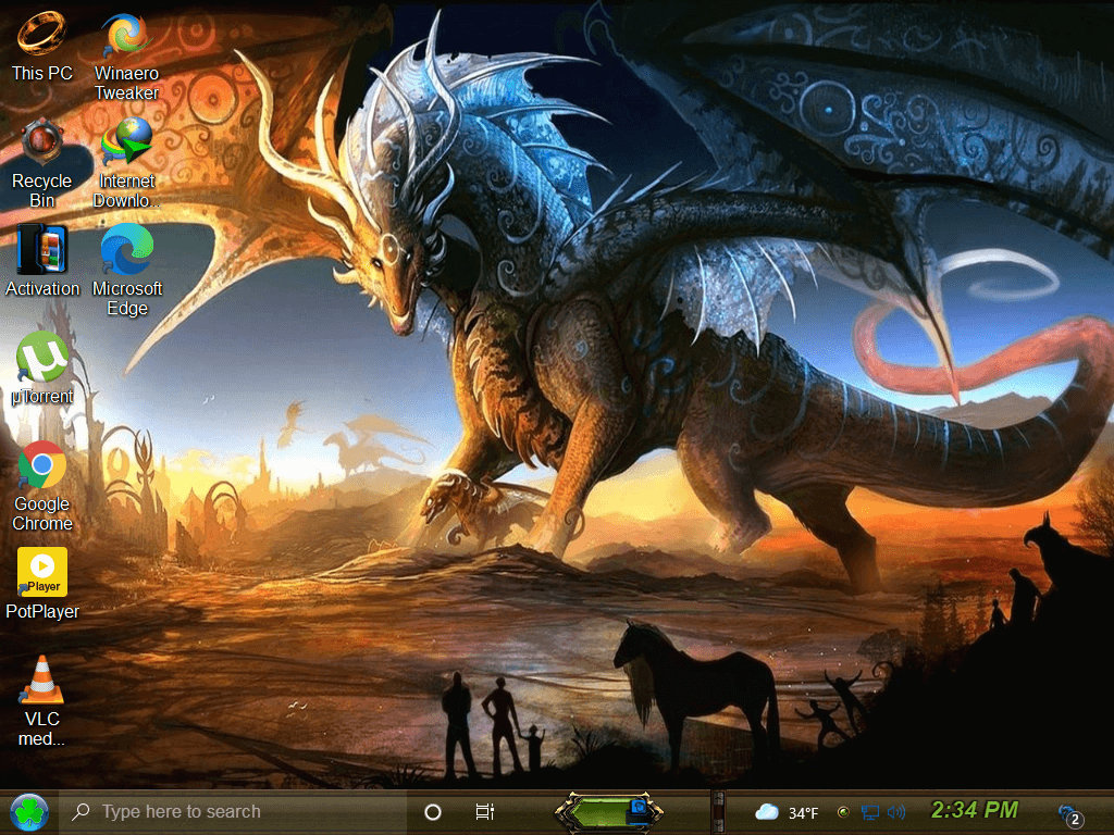 Windows 10 Pro Fantasy Edition
